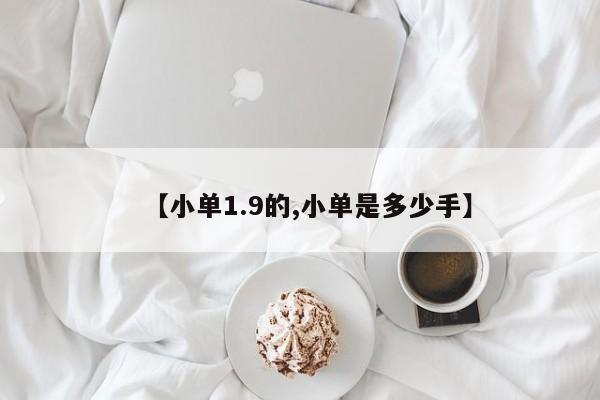 【小单1.9的,小单是多少手】